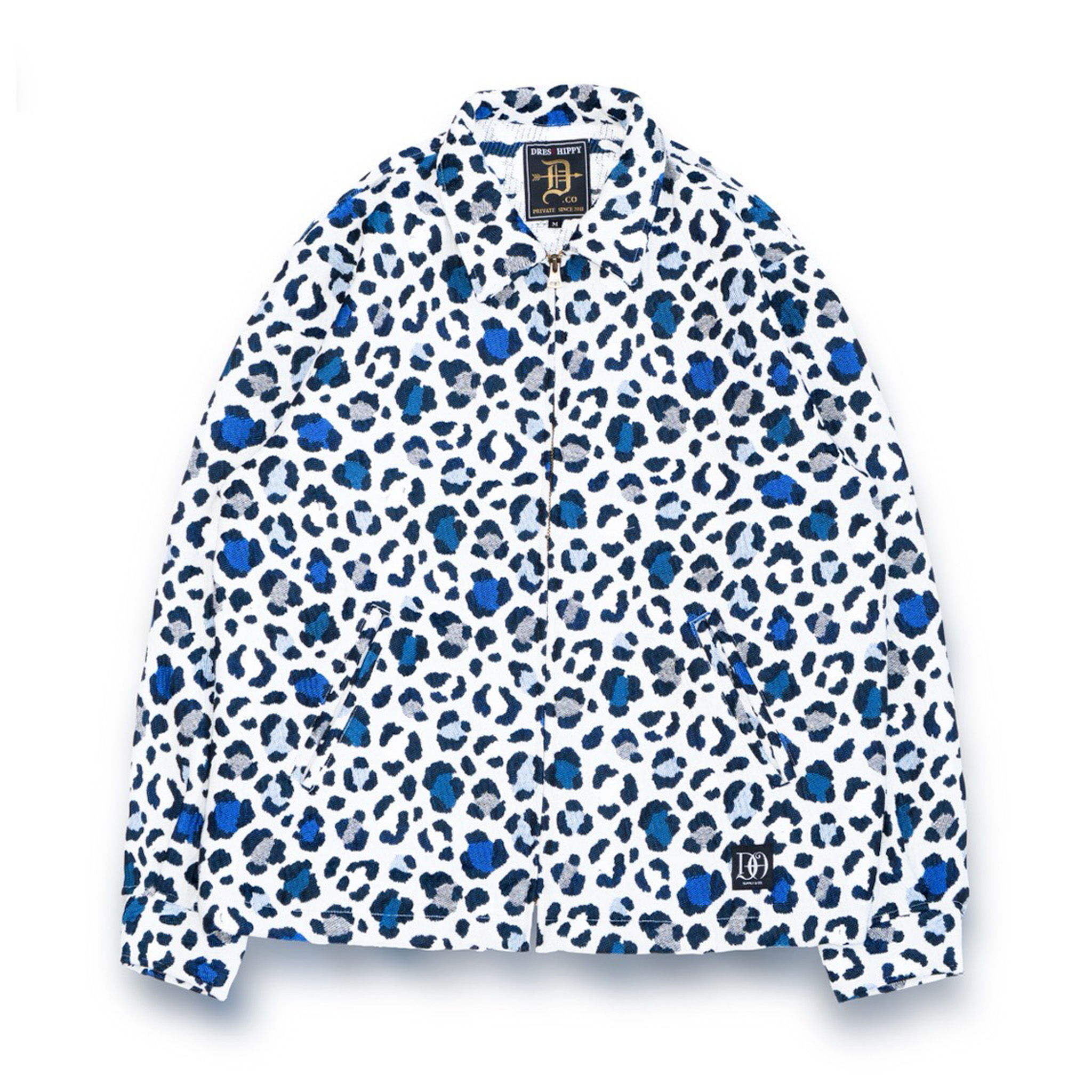 DRESS HIPPY/BUNKER JACKET（LEOPARD ICE GRAY）